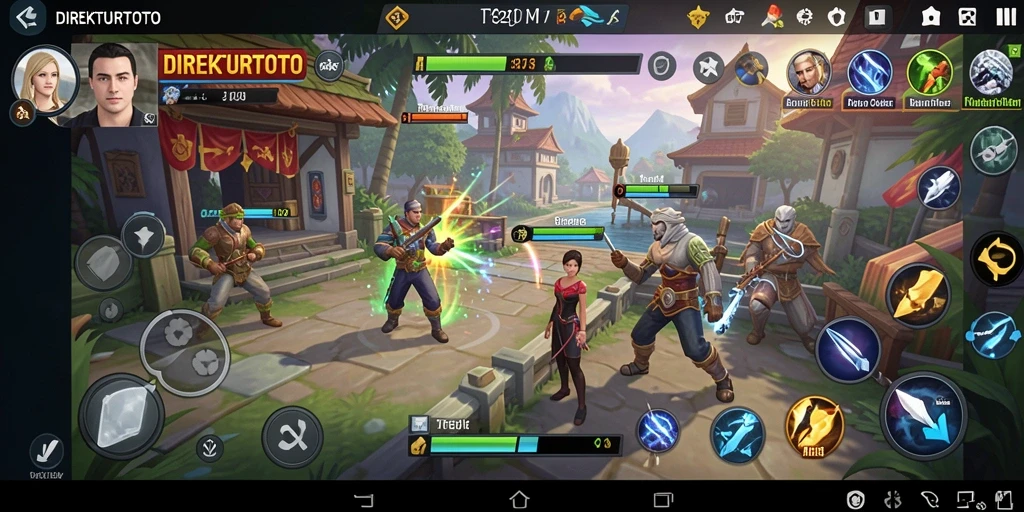 Screenshot utama DIREKTURTOTO yang menunjukkan antarmuka pengguna aplikasi Utility.