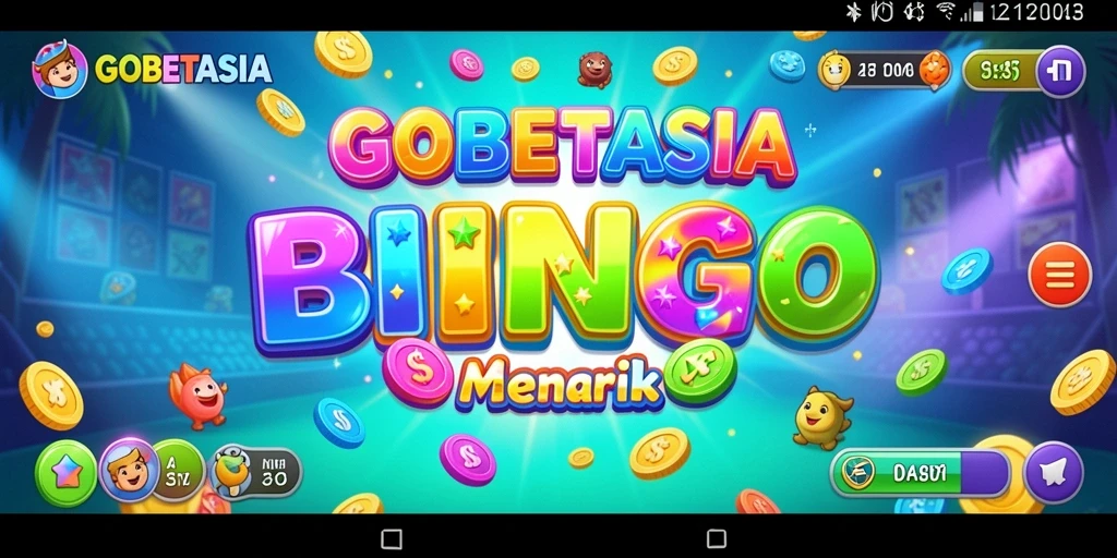 Tampilan gameplay Bingo yang menegangkan di GOBETASIA.