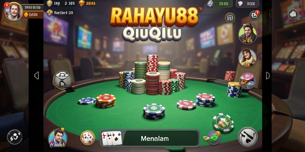 Tampilan gameplay seru dan interaktif dalam RAHAYU88.